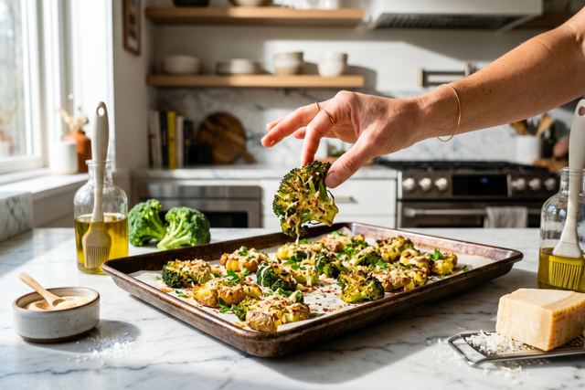 Smash brocoli dips : la recette qui va vous faire aimer les légumes verts !