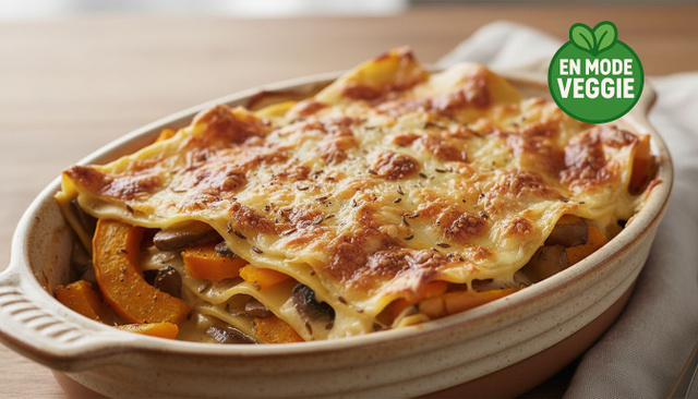 Et si vous testiez les lasagnes végétariennes mais version automne ? Voici la recette !
