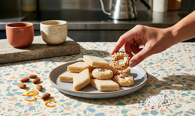 Biscuits “quaresimali” de Gêne : l’authentique recette de carême aux amandes et fleur d’oranger