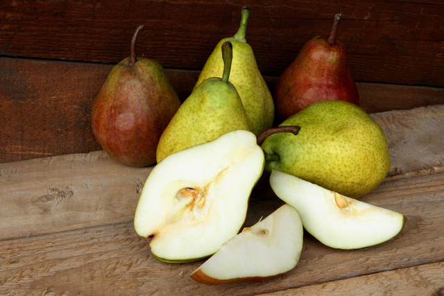 Riche en potassium et vitamine c, la poire est bonne pour la santé.