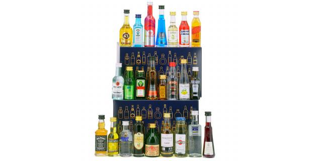 Calendrier de l'Avent Spiritueux et Cocktails. Bienmanger