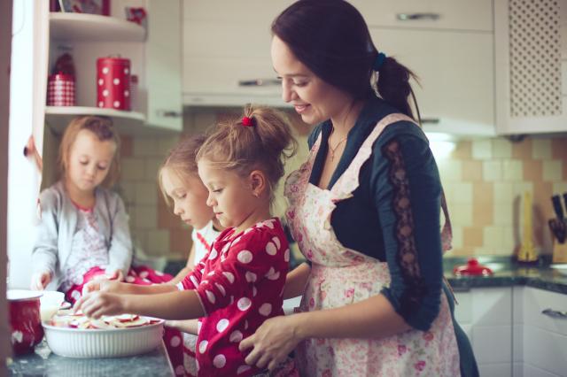Hommage à toutes les mamans qui cuisinent jour après jour