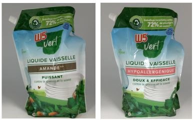 Cette recharge de liquide vaisselle fait l'objet d'un rappel produit. 