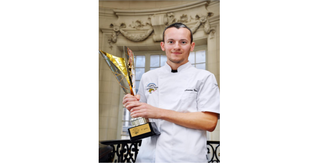 Antoine Boidron a reçu le prix du meilleur Croissant au beurre de France 2022. Crédits Frédéric Vielcanet