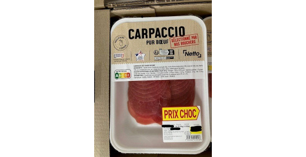 Du carpaccio de bœuf contaminé par la listeria : rappel national pour deux marques