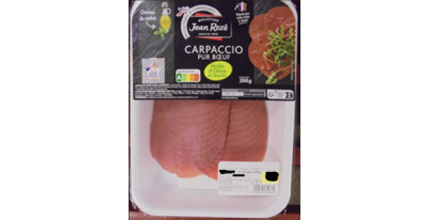 Du carpaccio de bœuf contaminé par la listeria : rappel national pour deux marques