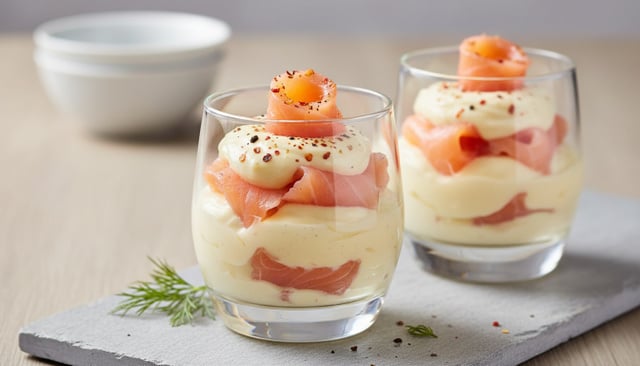 10 idées recettes de verrines de Noël salées, faciles et pas chères pour les fêtes