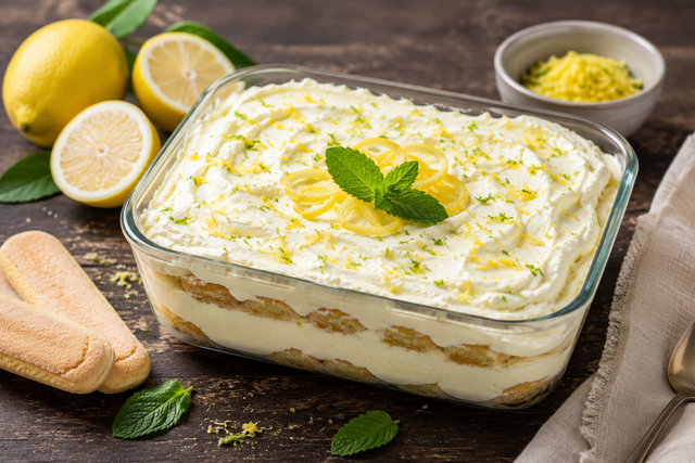 Une version fraîche et légère, parfaite pour l'été  : découvrez le tiramisu au citron de Viviana, la gagnante de Top Chef !