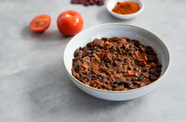 Les plats épicés et pimentés perdent en caractère. 750g