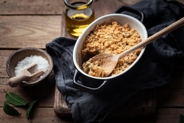 Laurent Mariotte dévoile son crumble salé figues et chèvre frais à tester d’urgence