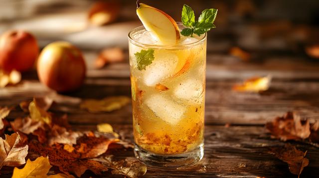 Connaissez-vous l’Aperfall Spritz, le cocktail de l’automne à base de jus de poire et de cannelle ?