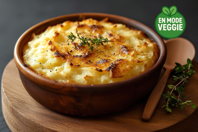 Notre recette de hachis parmentier végétarien qui va réconcilier les enfants avec les légumes !