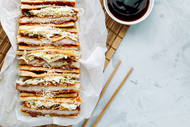 Comment réaliser un katsu sando en moins de 15 min