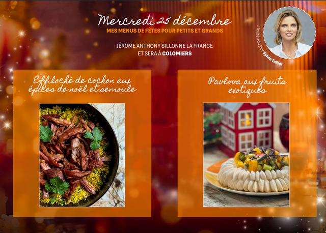 Tous en cuisine : réaliser chez vous les recettes de Cyril Lignac grâce à cette liste de courses de la semaine du 23 décembre !
