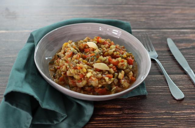 Avoir la bonne texture de la ratatouille. 750g