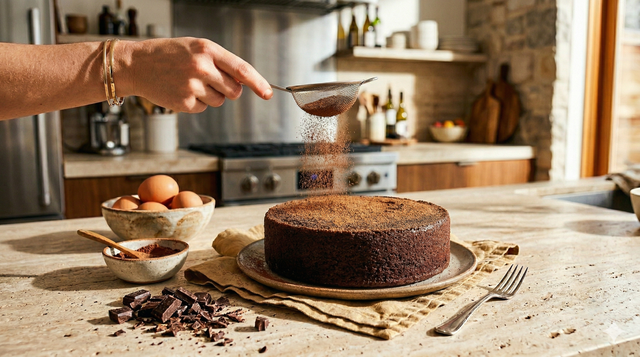 François-Régis Gaudry partage la recette du gâteau au chocolat ultime selon lui