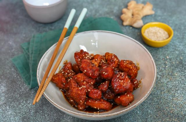 Poulet frit à la coréenne. Silvia Santucci