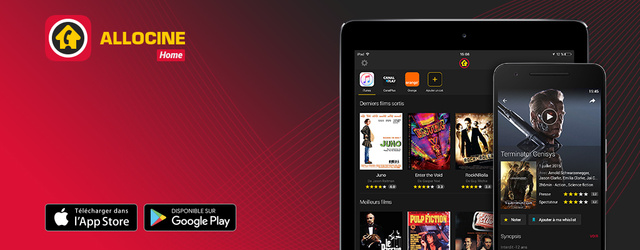 AlloCine Home : nouvelle appli dispo le 8 septembre
