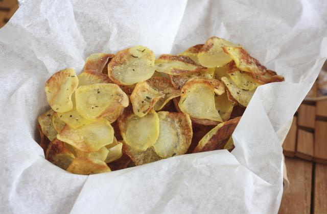 Chips de pommes de terre maison - Chef Damien 