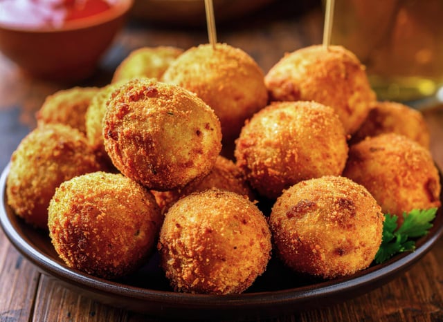 La bomba de la Barceloneta, une des tapas à absolument goûter (@Adobe Stock)
