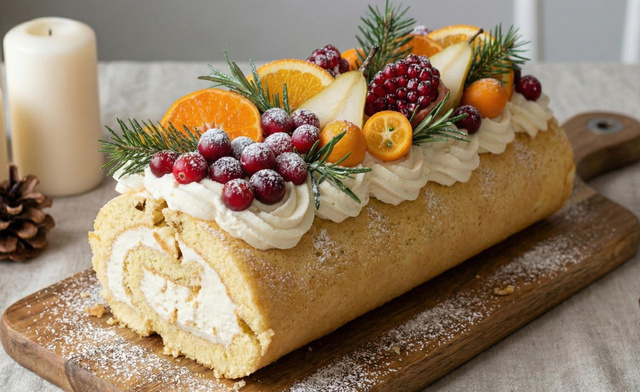 La recette parfaite de la bûche de Noël sans gluten