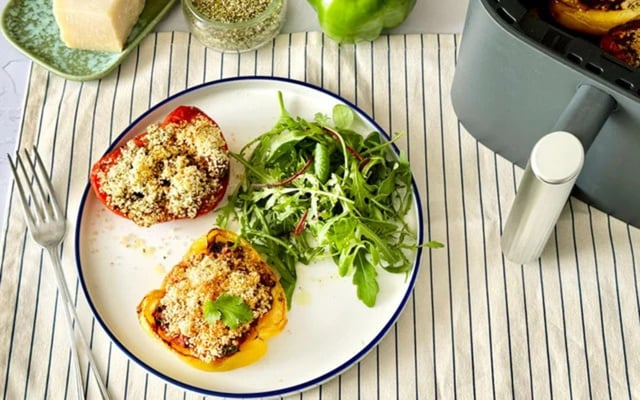 "Mes invités ont refusé de partir sans la recette" : notre meilleure recette pour faire des poivrons farcis au Air Fryer