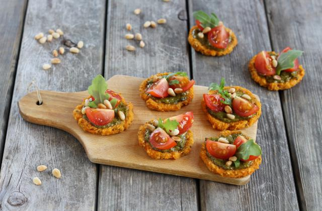 Mini pizza sans gluten à la patate douce - Silvia Santucci 