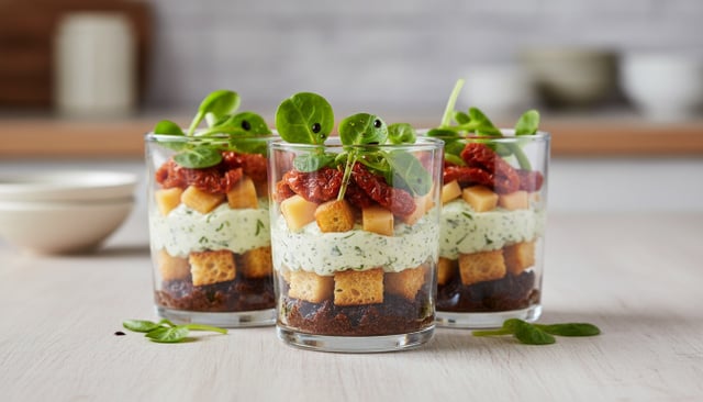 10 idées recettes de verrines de Noël salées, faciles et pas chères pour les fêtes