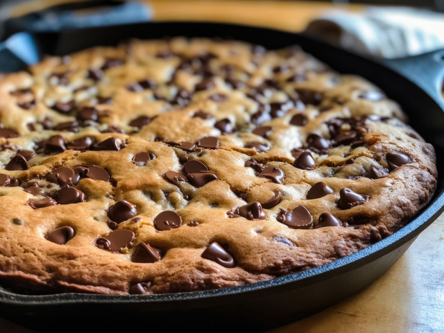 Aussi facile que délicieuse : cette recette de cookies à la poêle d’une diététicienne est à tester  !