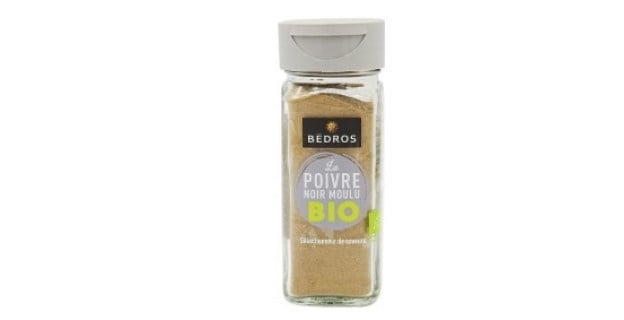 Rappel produit : attention, ce poivre noir moulu est contaminé par des pesticides !
