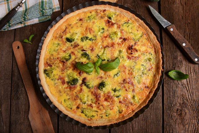Que cuisiner ce lundi 29 septembre 2025 ? Essayez cette quiche brocolis lardons simple et gourmande