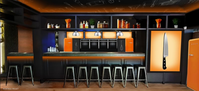@ M6/ Un décor 100% Top Chef 