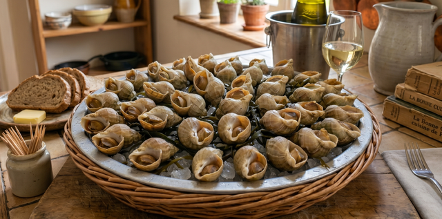 Apéro d'été : l’astuce de Stéphanie Le Quellec pour un plateau de bulots estival qui bluffera vos invités !