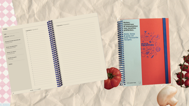 Et si vous commenciez un carnet de recettes à transmettre ? Succombez à la tendance du journaling !
