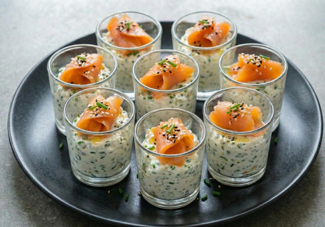 Noël : cette diététicienne partage sa verrine légère au saumon pour vos apéritifs de fêtes