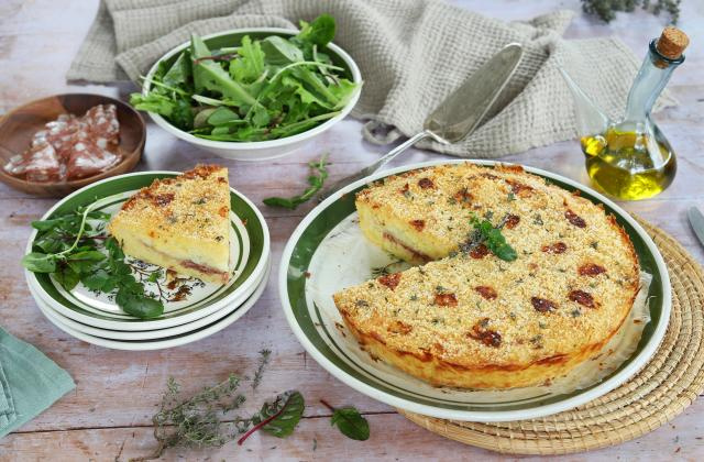 Tourte de pommes de terre. Silvia Santucci