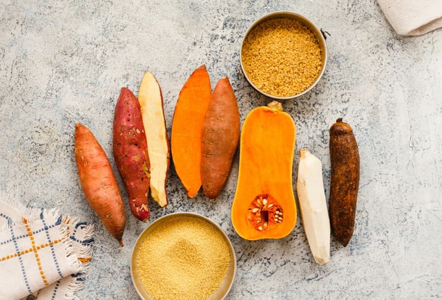 La butternut se marie avec d'autres légumes. Adobestock