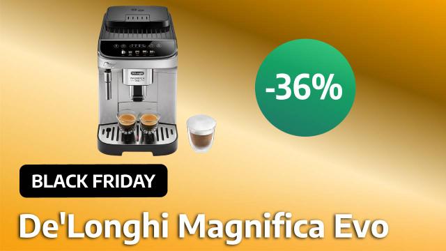 Black Friday Week : le prix de cette machine à café De'Longhi Magnifica Evo est en chute libre, profitez-en !