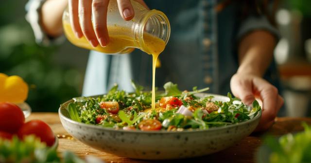 “Je conseille de partir sur…” : une diététicienne nous dévoile quelle est la sauce idéale pour la salade et comment la réaliser !