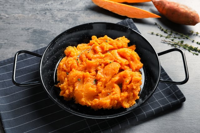 5 idées pour sublimer une purée de patates douces