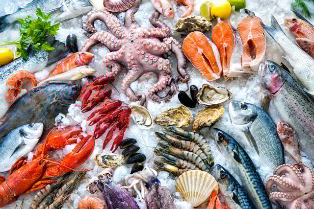 Poissons et crustacés Adobe Stock