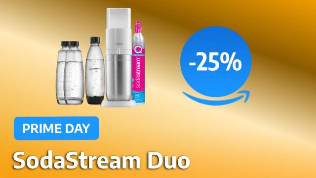 Bon plan Prime Day : ne manquez pas les - 25% sur cette SodaStream DUO !