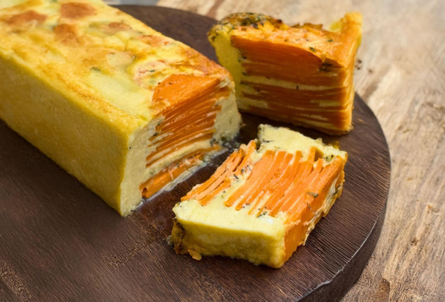 Avec des patates douces, essayez cette recette au moule à cake qui change du gratin ou des frites