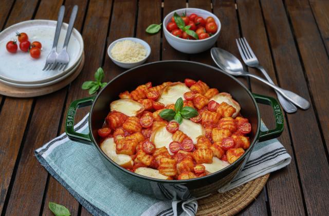 Gratin de gnocchis à l'italienne. Silvia Santucci