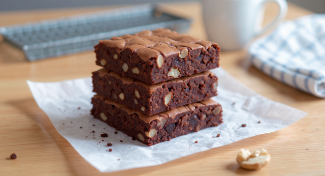 Brownie aux noix de pécan : la recette inratable du chef Damien qui fait l'unanimité
