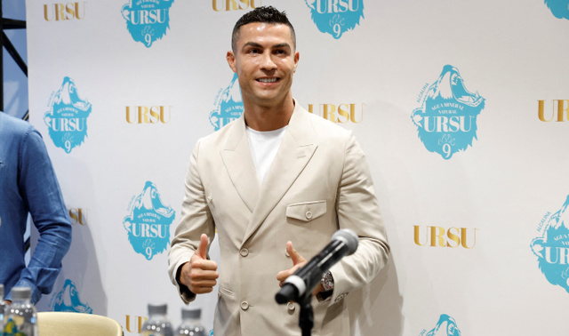 Cristiano Ronaldo : sa marque d’eau minérale accusée de promotion mensongère !