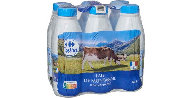 Rappel produit : des bouteilles de lait sont retirées de la vente pour un important défaut de fabrication
