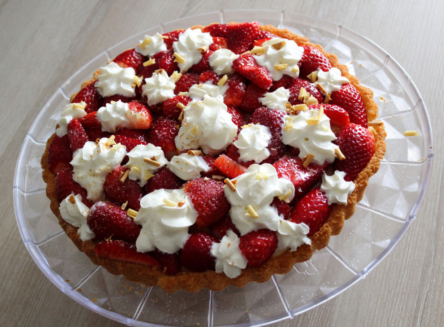 Tarte aux fraises : la recette simplissime de Christophe Michalak sans poche ni douille