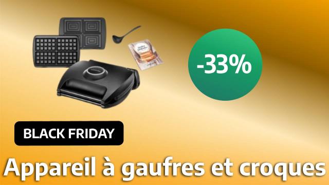 Black Friday Week : le prix de cet appareil à gaufres et croque-monsieur a dégringolé, profitez-en !