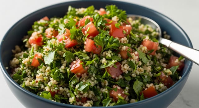 Le taboulé libanais : la vraie recette authentique (avec beaucoup de persil !)